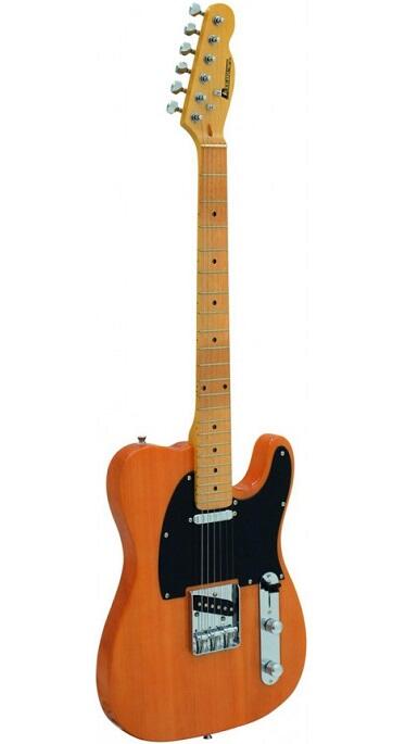 Guitarra Eléctrica DIMAVERY TL-401 - Modelo Sunburst, Estilo Stratocaster, Para Principiantes